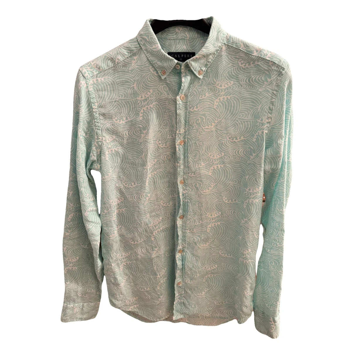 Pre-owned Scalpers Linen Shirt In Green