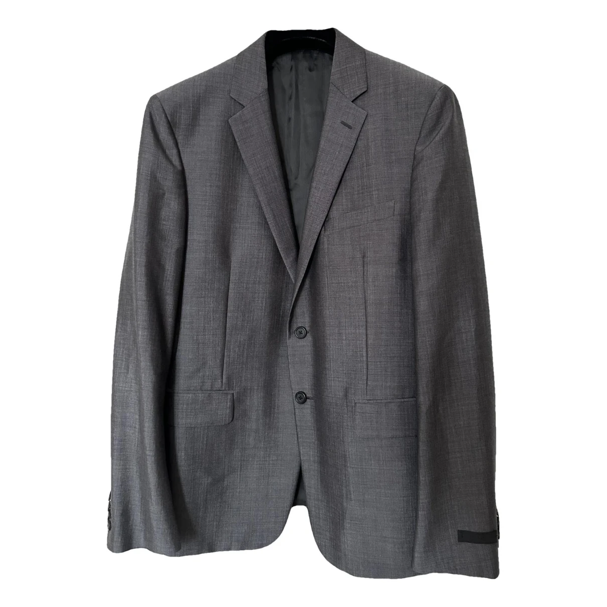 Pre-owned Prada Wool Vest In Grey