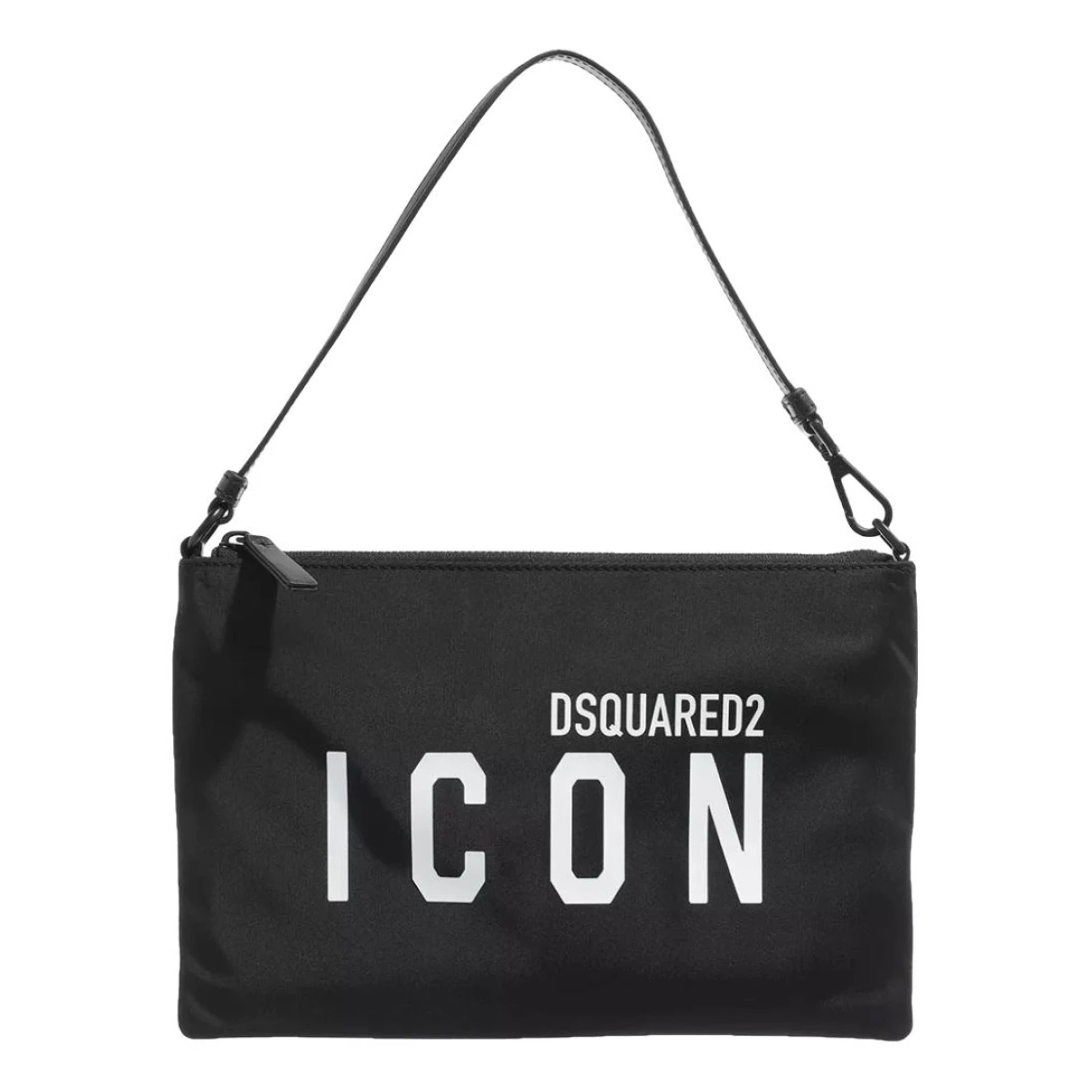 Pre-owned Dsquared2 Clutch Bag In Black