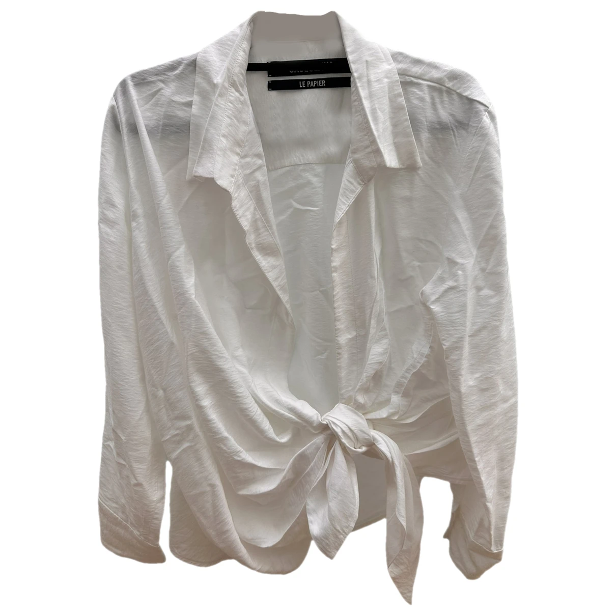 Pre-owned Jacquemus Bahia Blouse In White