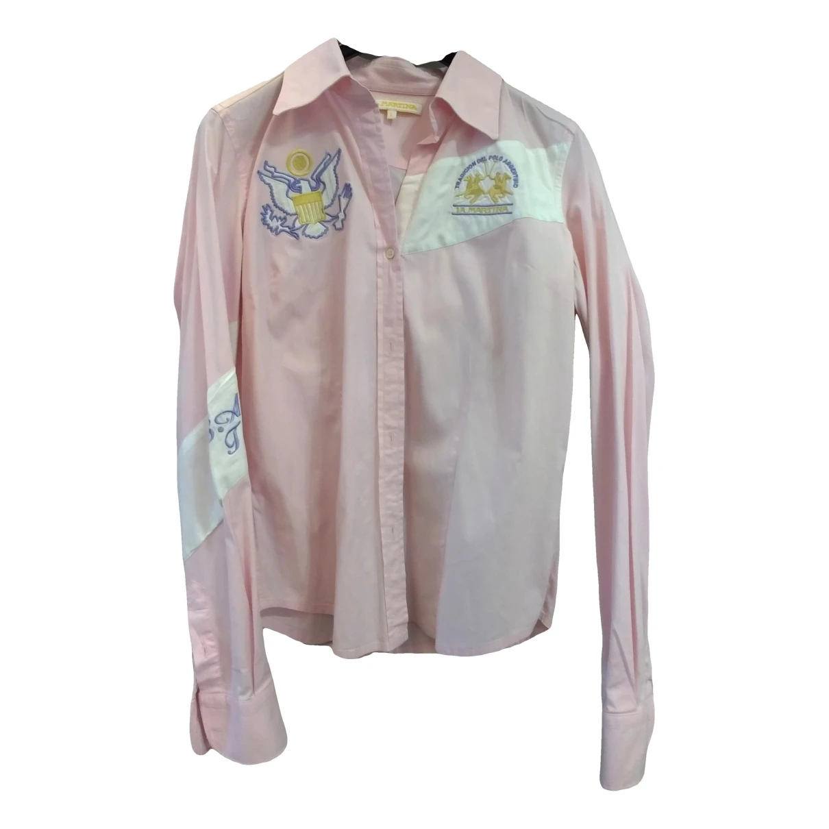 Pre-owned La Martina Blouse In Pink