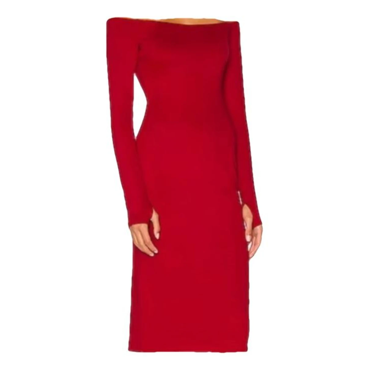 Pre-owned Veronica Beard Mid-length Dress In Red