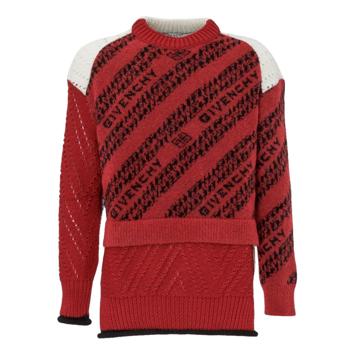 Pre-owned Givenchy Wool Pull In Red