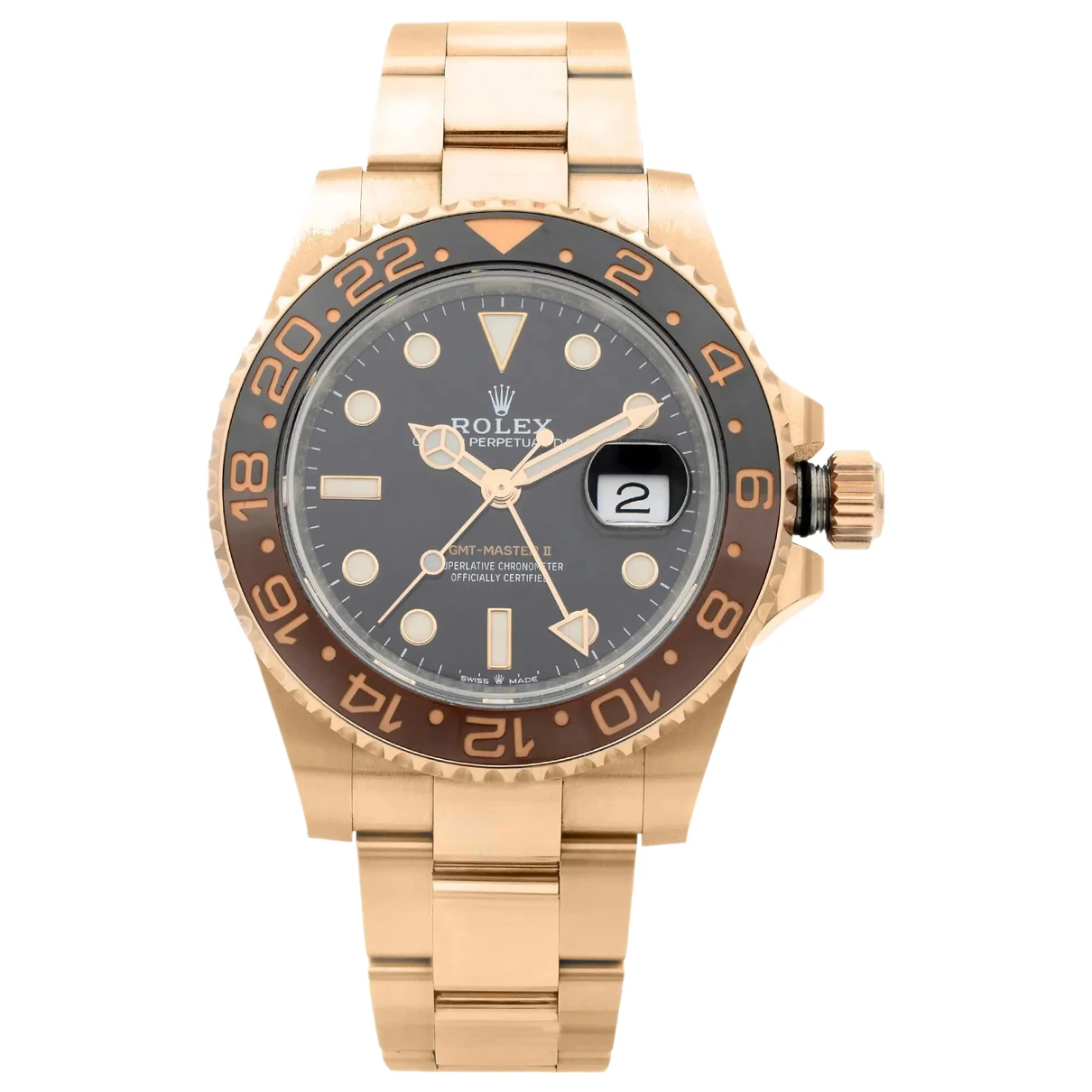 Pre-owned Rolex Pink Gold Watch