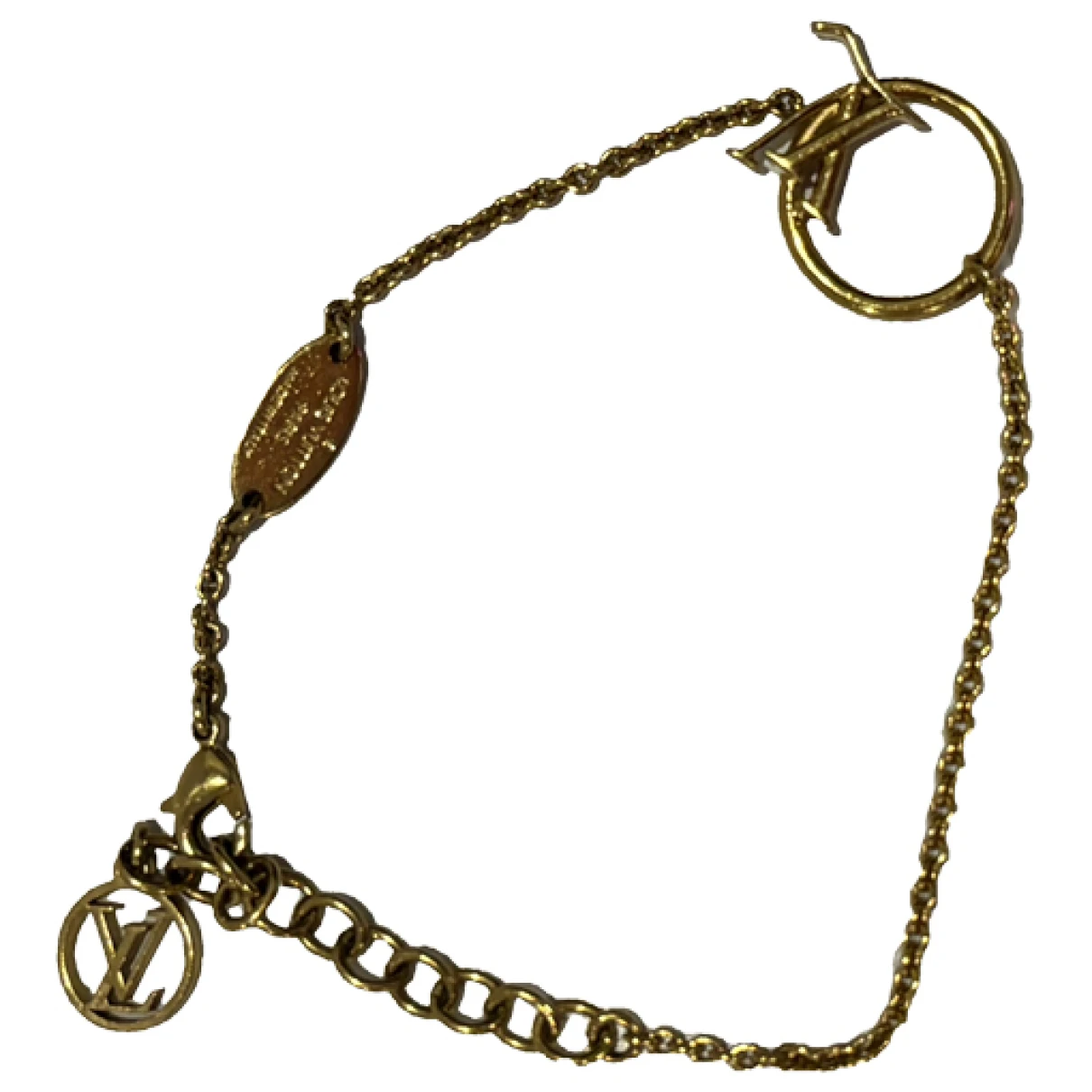 Pre-owned Louis Vuitton Yellow Gold Bracelet