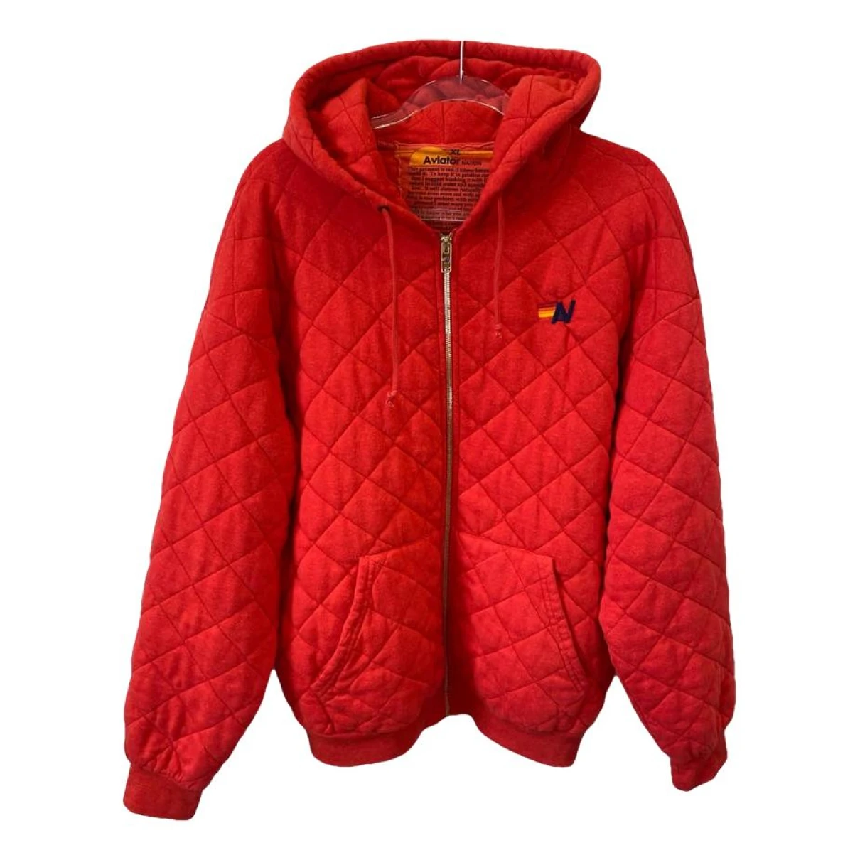 Pre-owned Aviator Nation Top In Red