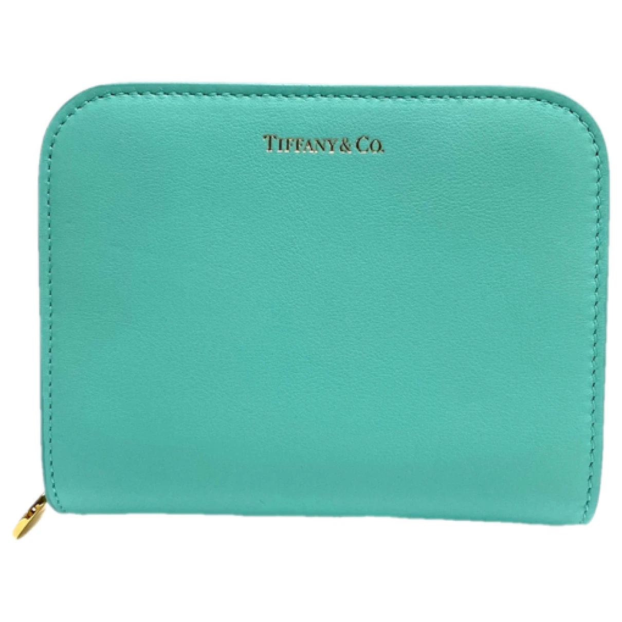 Pre-owned Tiffany & Co Leather Purse In Blue