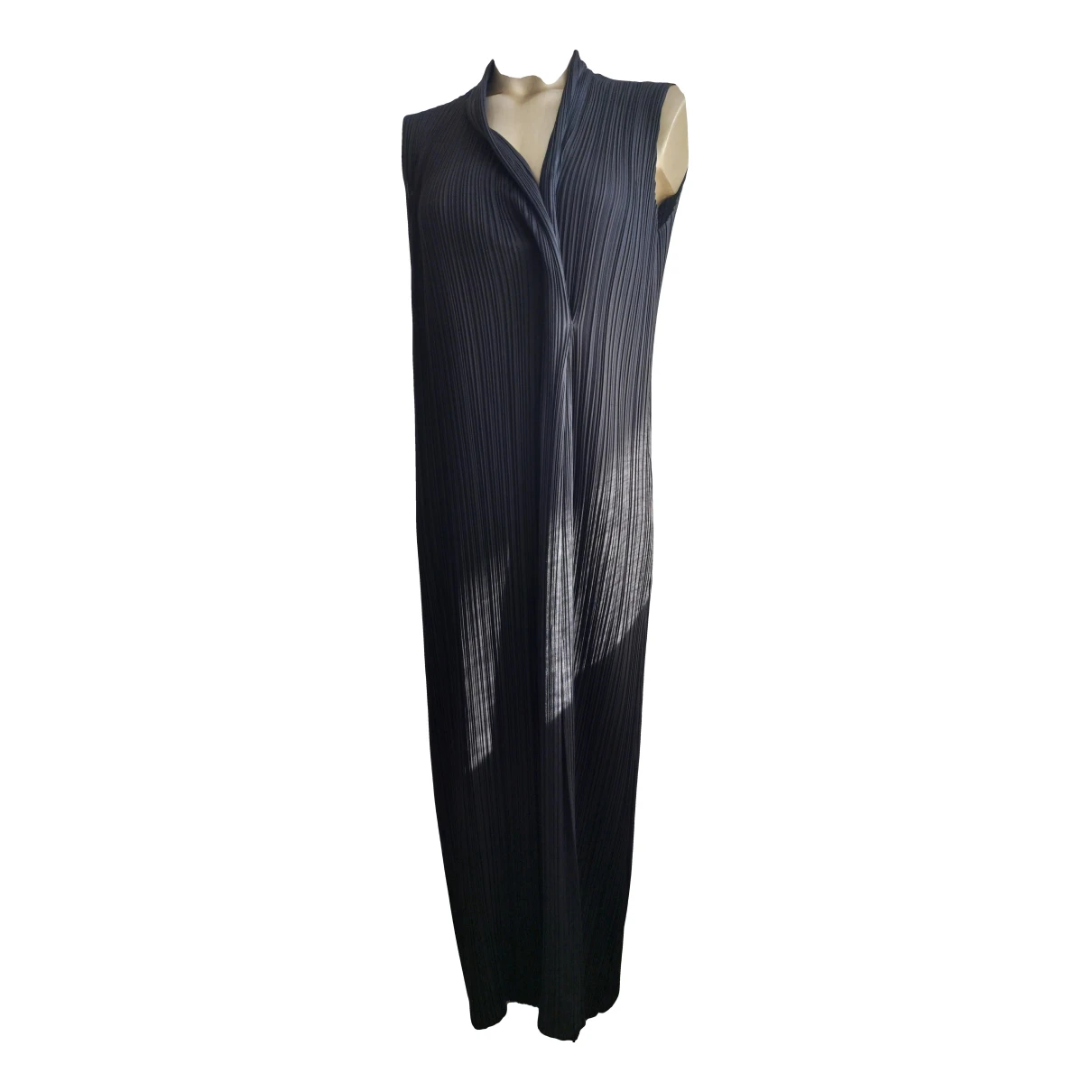 Pre-owned Issey Miyake Mid-length Dress In Black