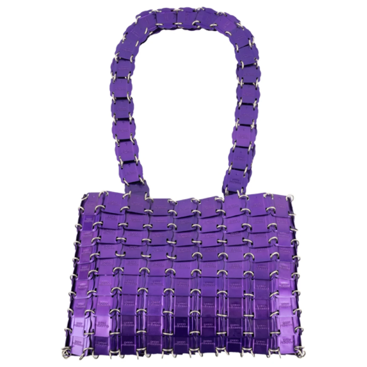 Pre-owned Paco Rabanne 1969 Handbag In Purple