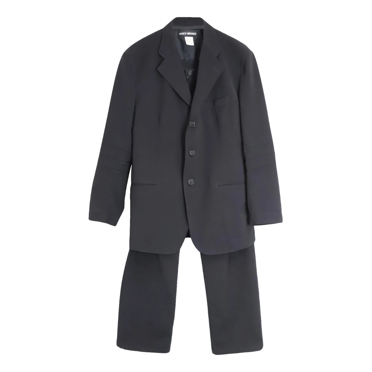 Pre-owned Issey Miyake Suit In Black