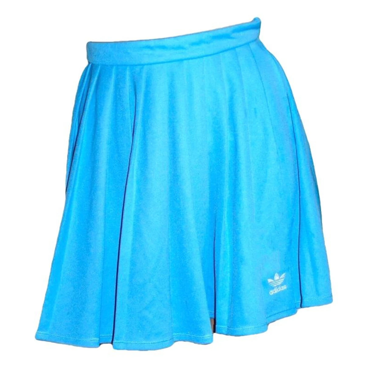 Pre-owned Adidas Originals Mini Skirt In Blue