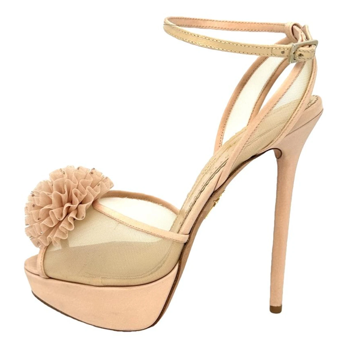 Pre-owned Agent Provocateur Sandal In Beige
