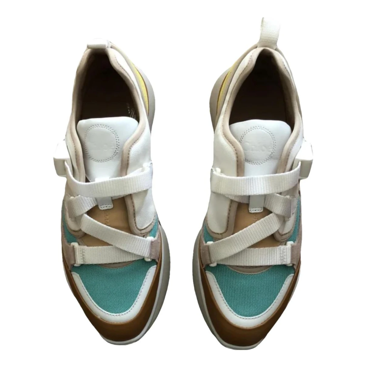 Pre-owned Chloé Leather Trainers In Other