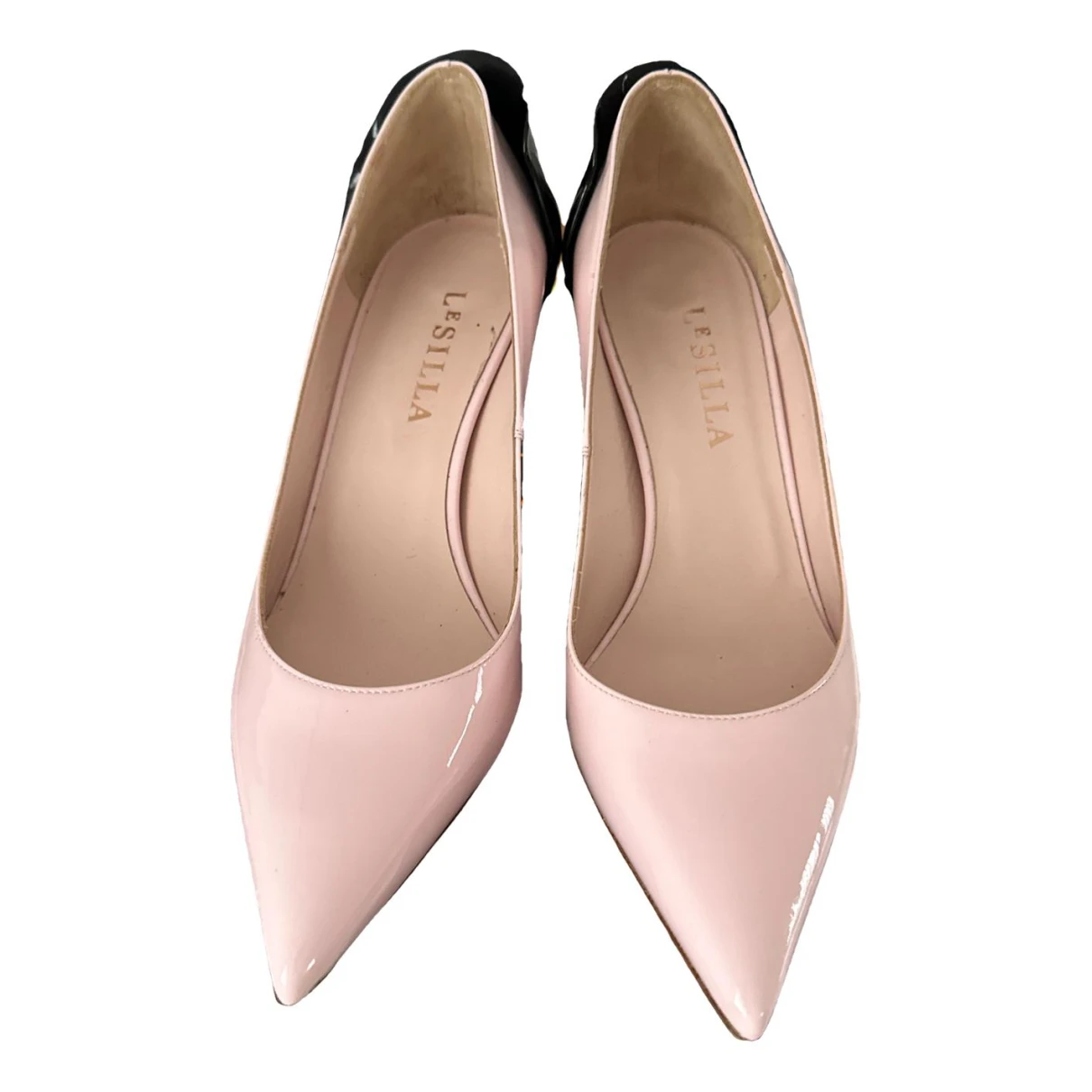 Pre-owned Le Silla Patent Leather Heels In Pink