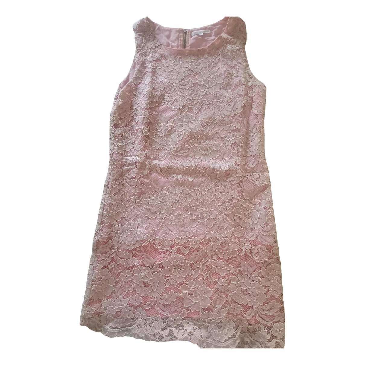 Pre-owned Patrizia Pepe Lace Mini Dress In Other