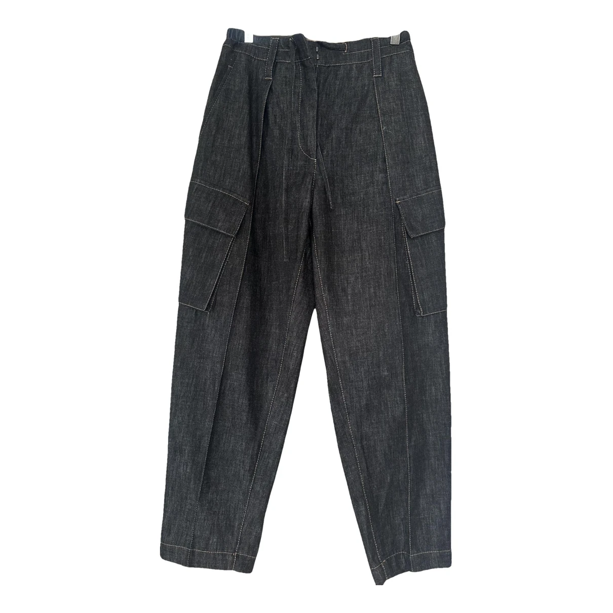 Pre-owned Brunello Cucinelli Short Jeans In Black