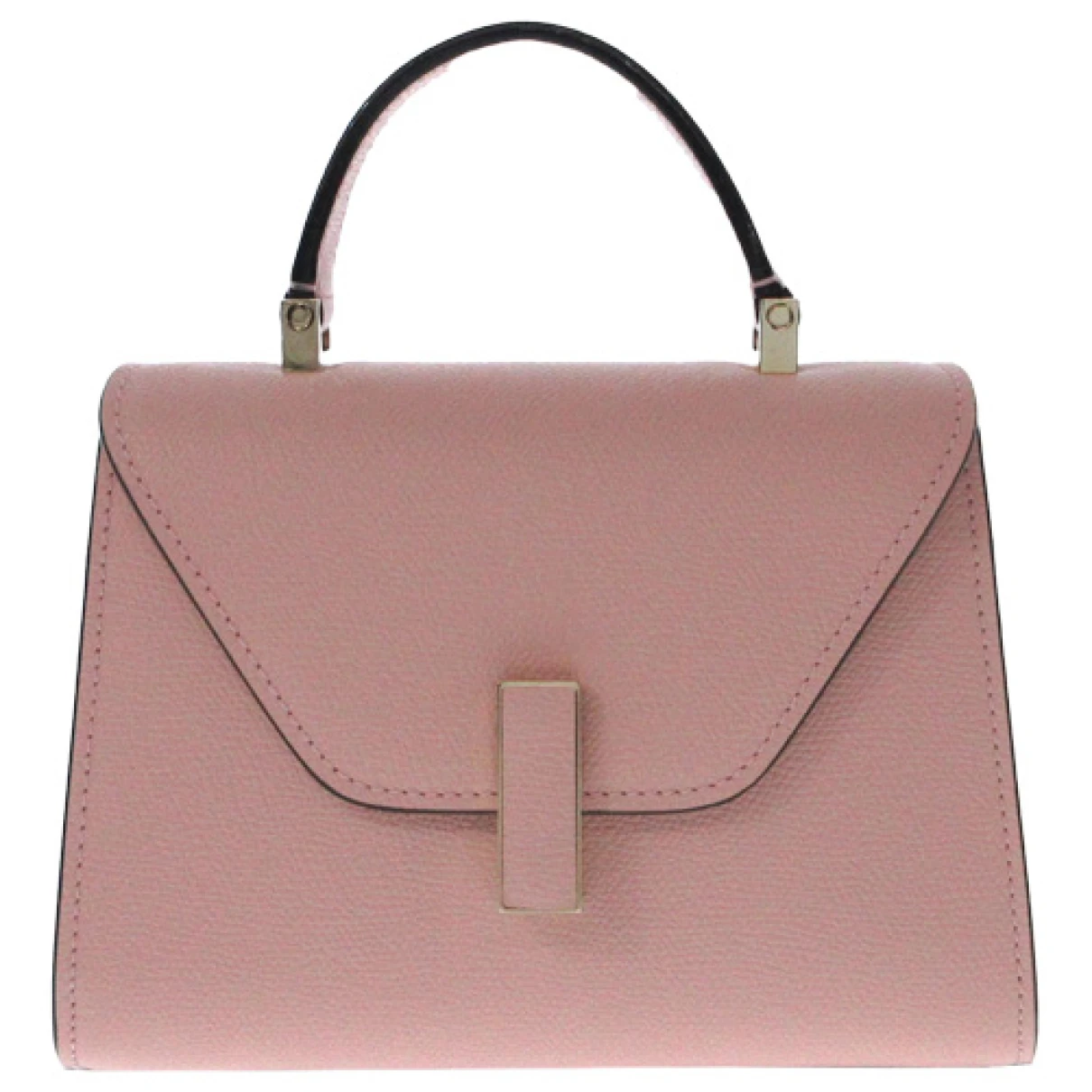 Pre-owned Valextra Leather Handbag In Pink