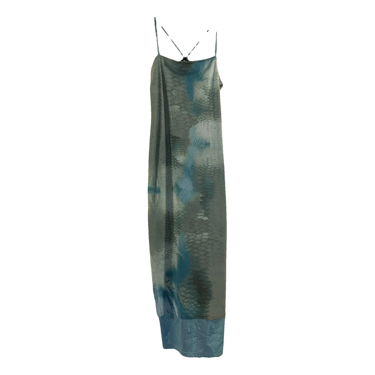 Pre-owned Just Cavalli Mid-length Dress In Metallic