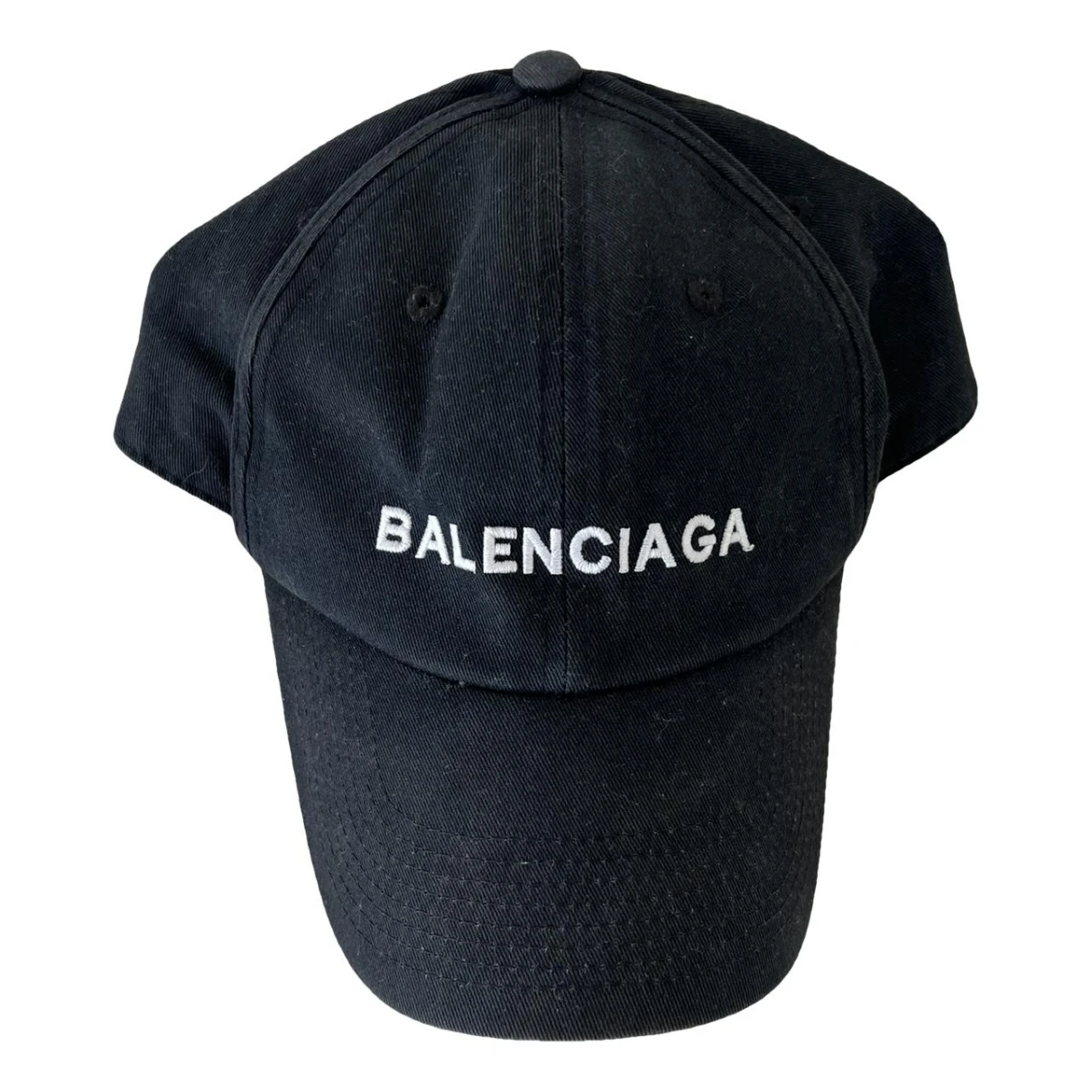 Pre-owned Balenciaga Cap In Black