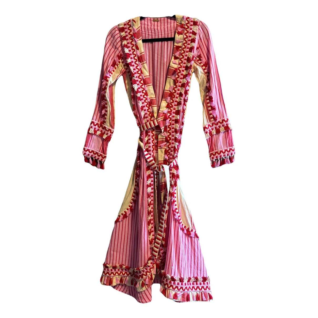 Pre-owned Dodo Bar Or Mid-length Dress In Pink