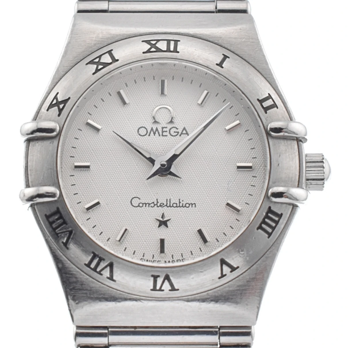 Pre-owned Omega Constellation Watch In Silver