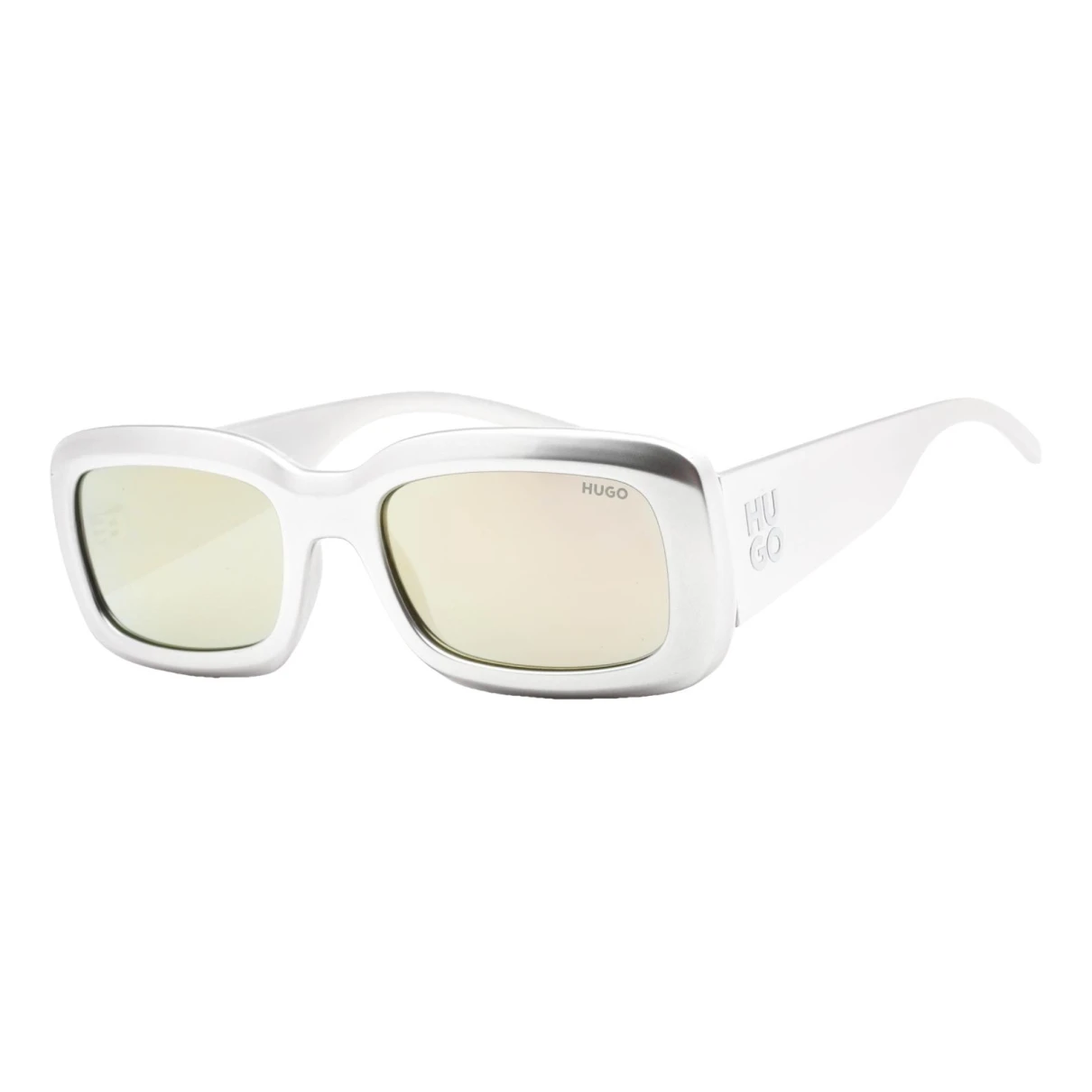 Pre-owned Hugo Boss Sunglasses In Silver