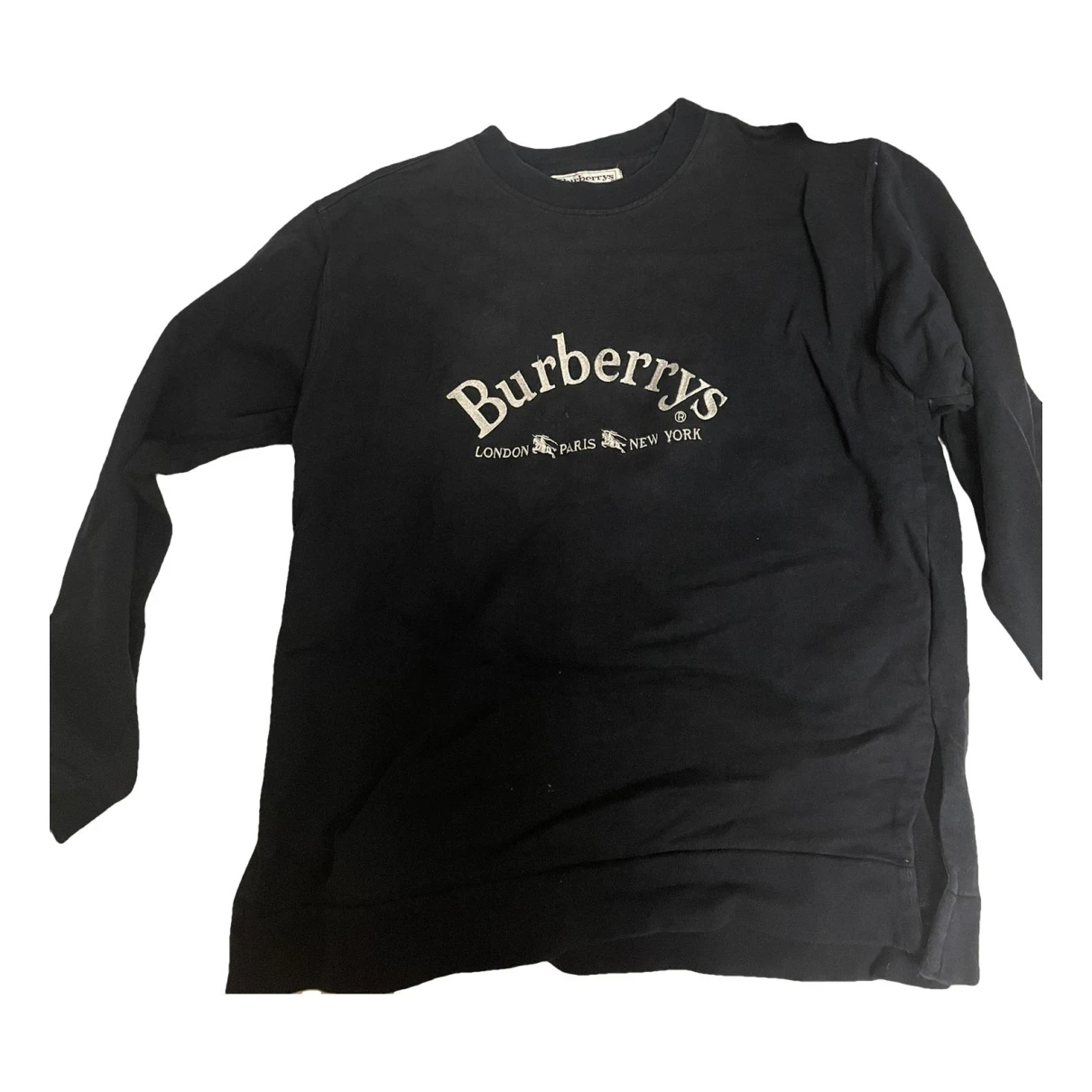 Pre-owned Burberry Sweatshirt In Blue