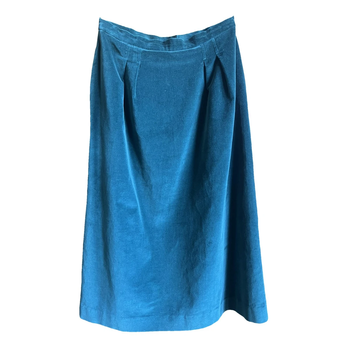 Pre-owned Givenchy Mid-length Skirt In Turquoise