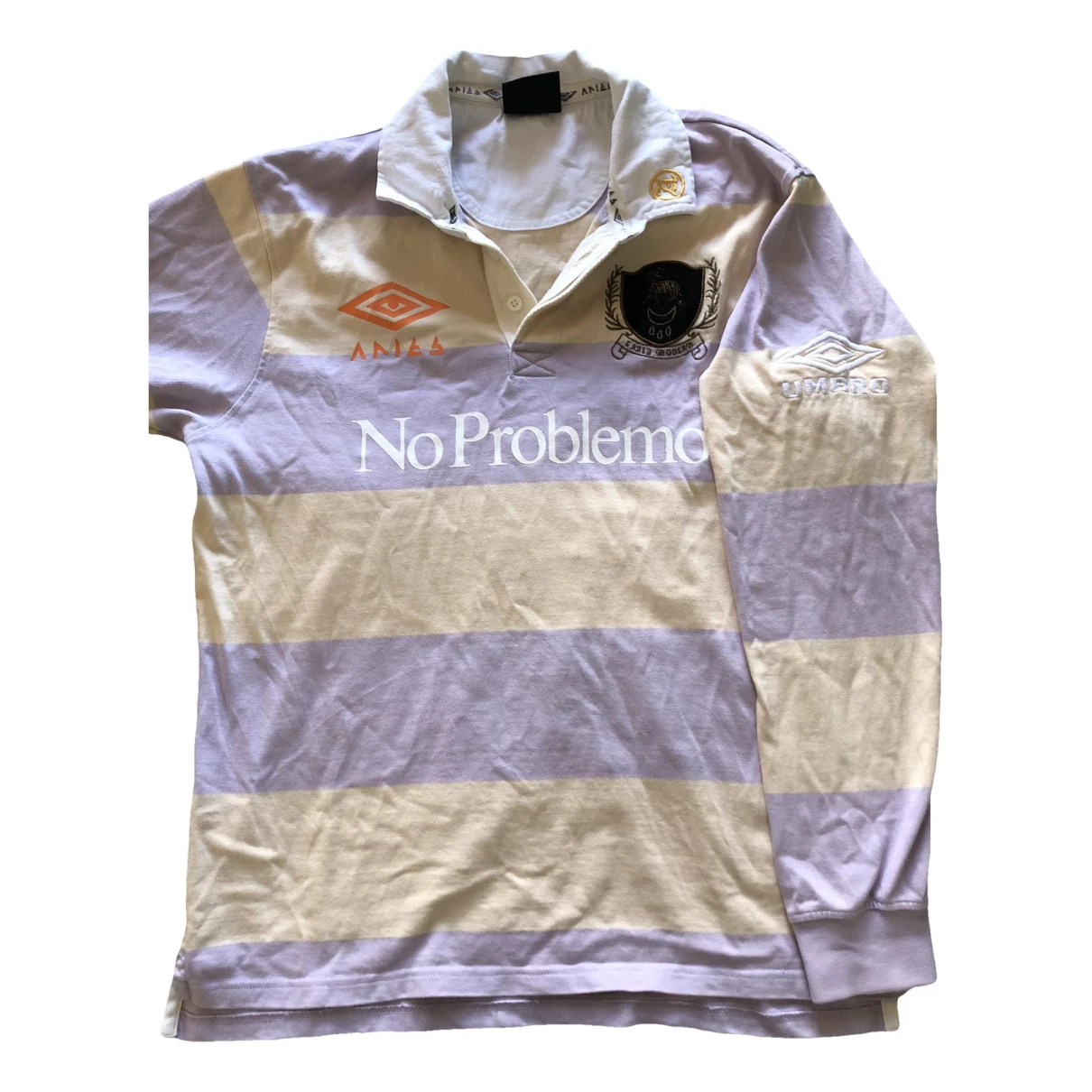 Pre-owned Aries Polo Shirt In Purple