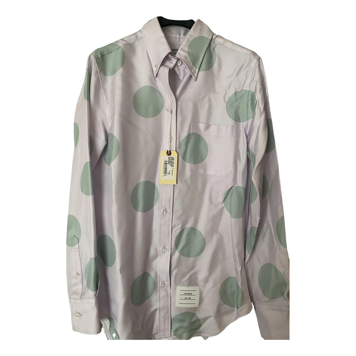 Pre-owned Thom Browne Silk Shirt In Pink