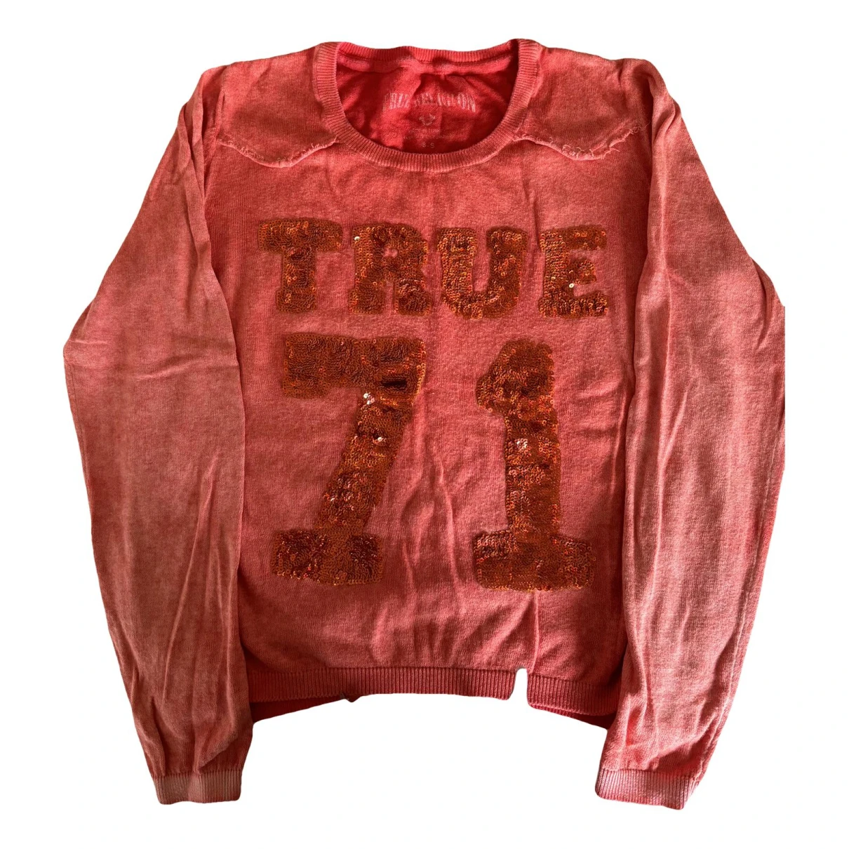 Pre-owned True Religion Sweatshirt In Red