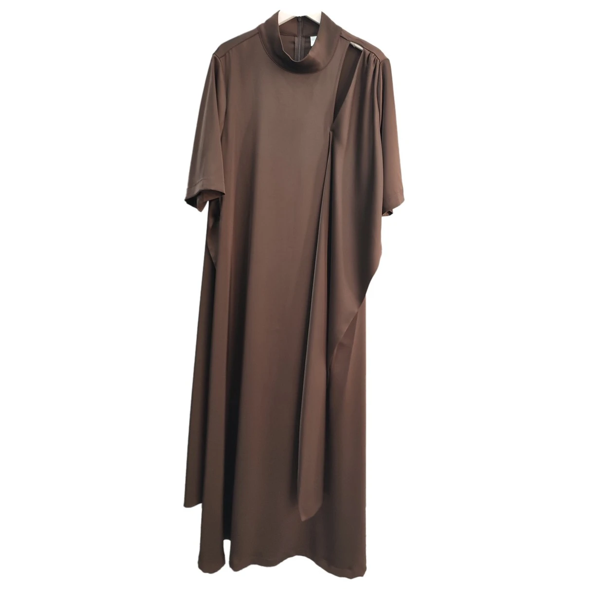 Pre-owned Gestuz Mid-length Dress In Brown