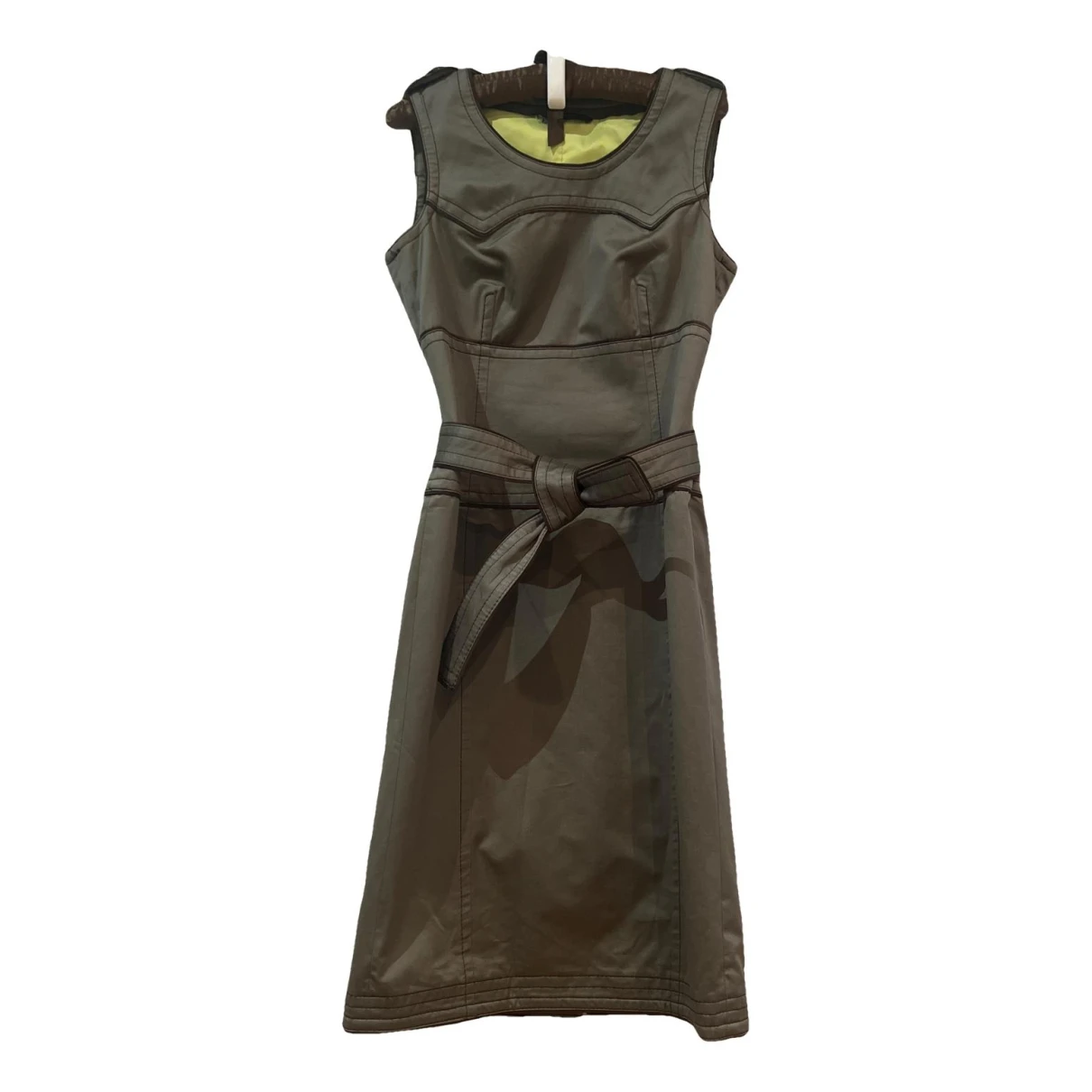 Pre-owned Dsquared2 Mid-length Dress In Khaki