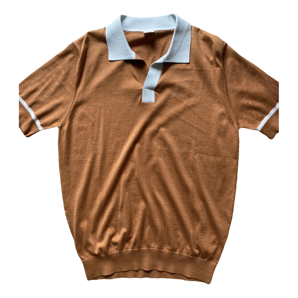 Pre-owned Pal Zileri Polo Shirt In Orange