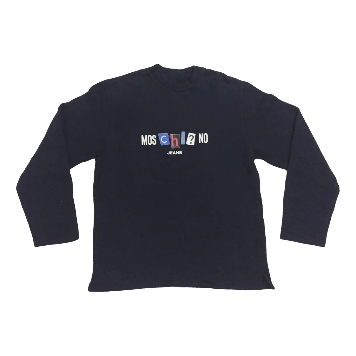 Pre-owned Moschino Cheap And Chic Sweatshirt In Navy