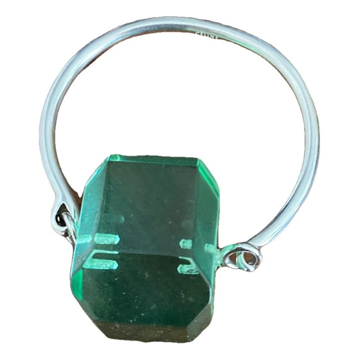 Pre-owned Celine Bracelet In Green