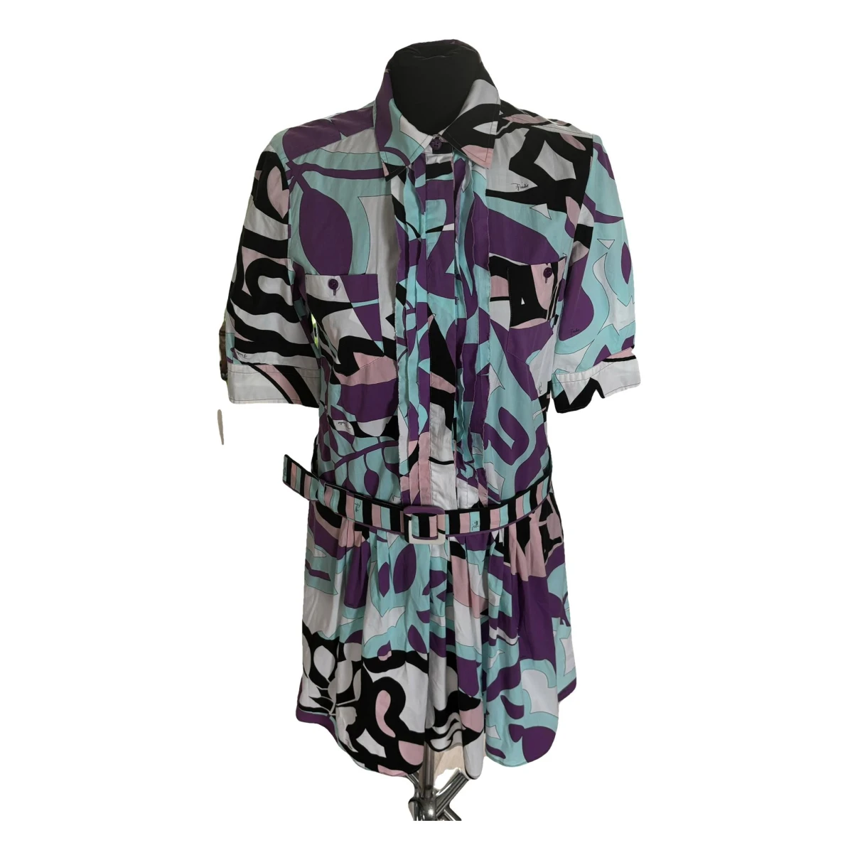 Pre-owned Emilio Pucci Mid-length Dress In Multicolour