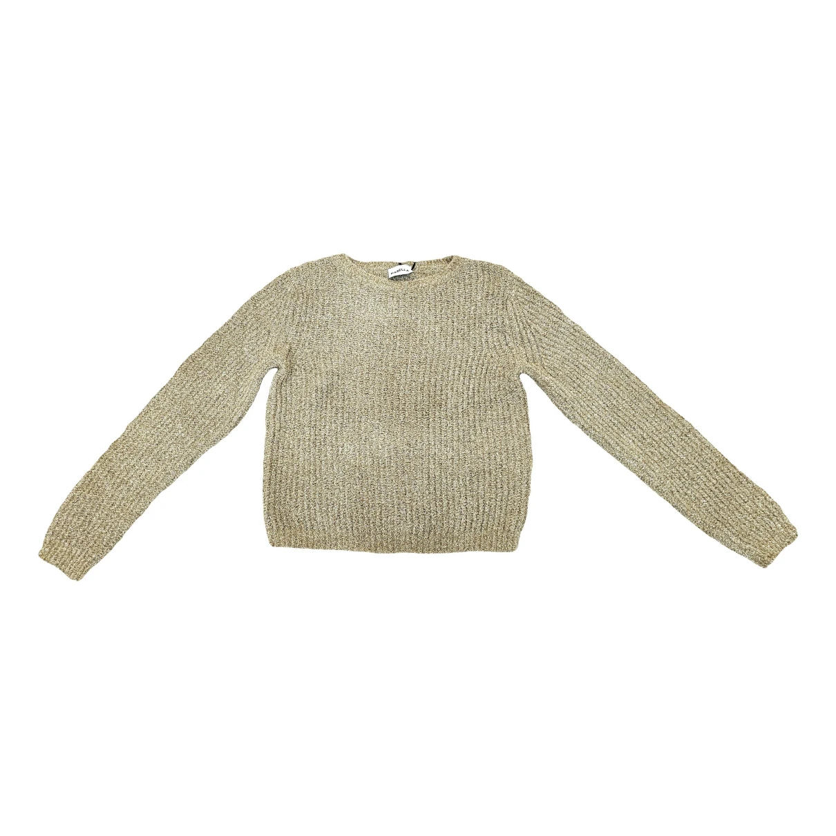 Pre-owned Marella Wool Jumper In Gold