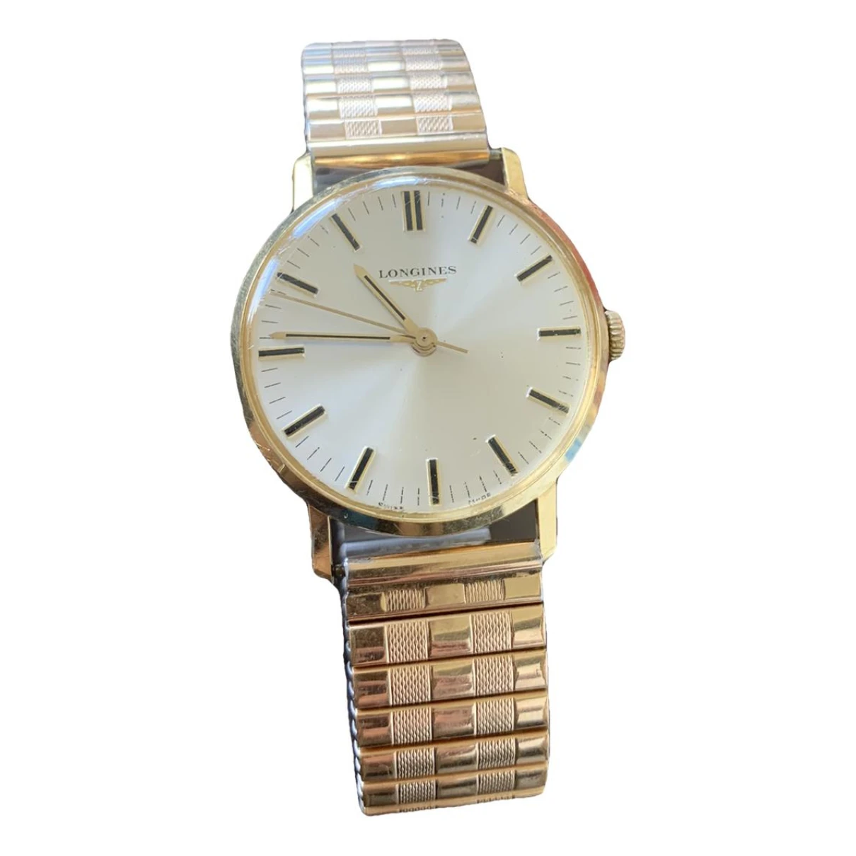 Pre-owned Longines Gold Watch