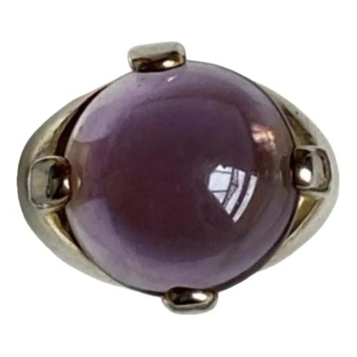 Pre-owned Schiaparelli Ring In Purple