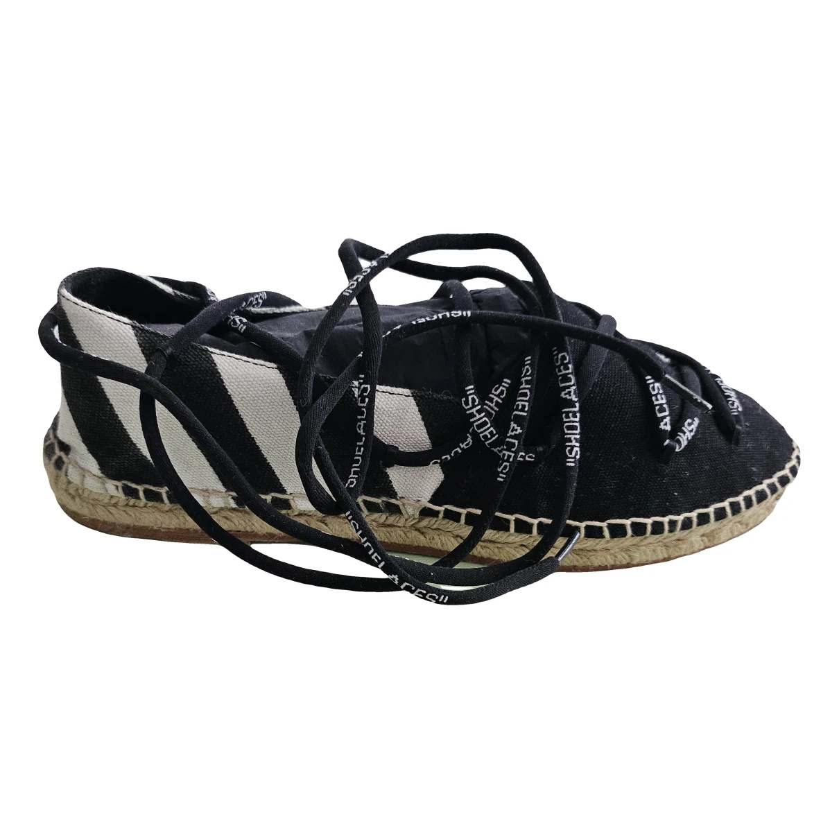 Pre-owned Off-white Cloth Espadrilles In Other