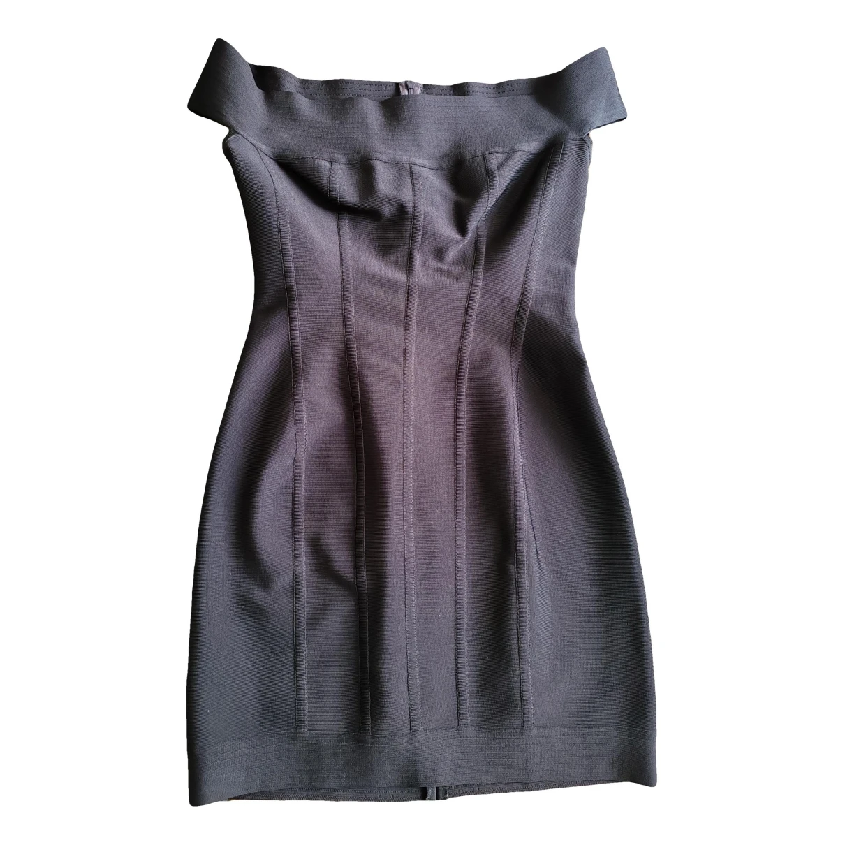 Pre-owned Herve L Leroux Dress In Brown