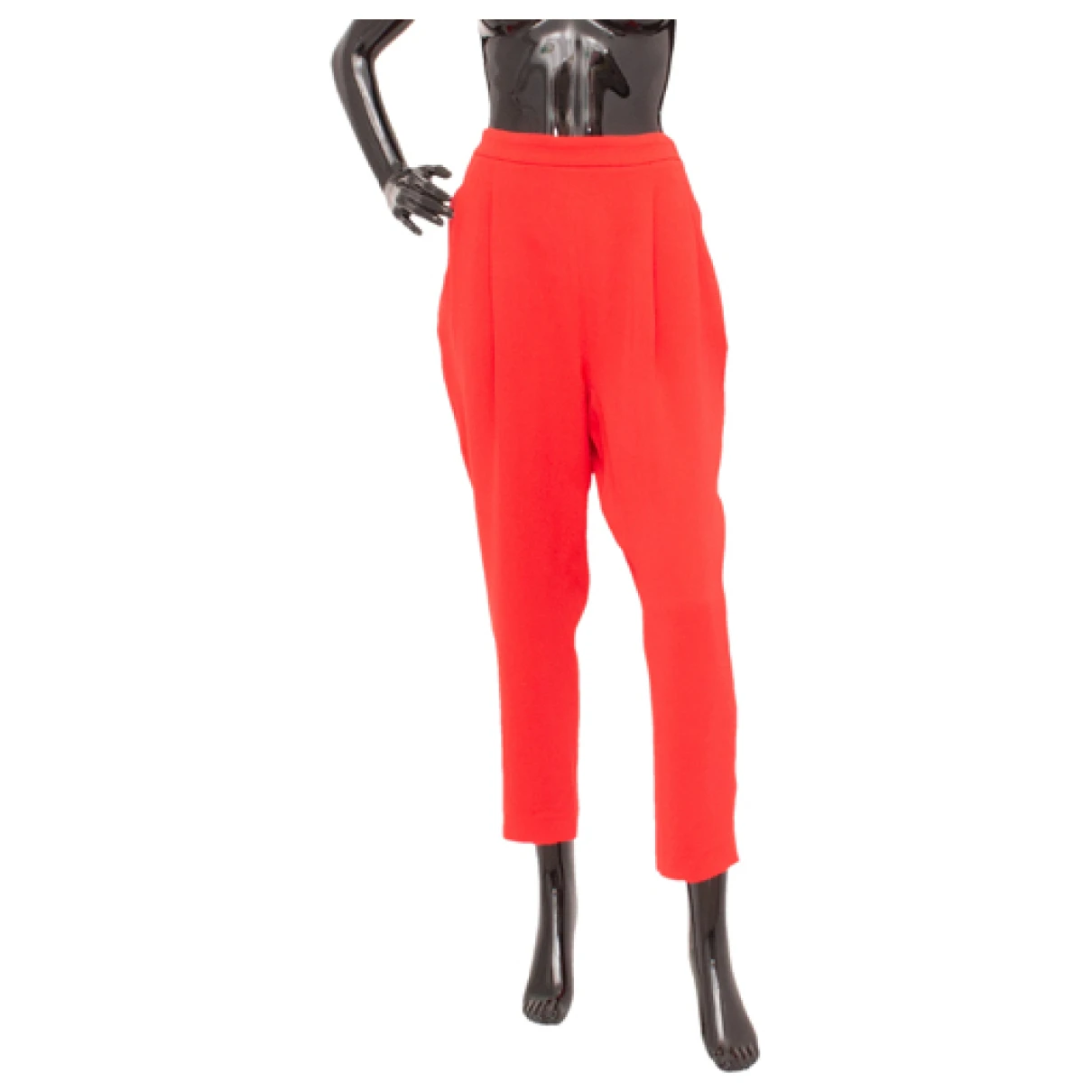 Pre-owned Emilio Pucci Carot Pants In Red