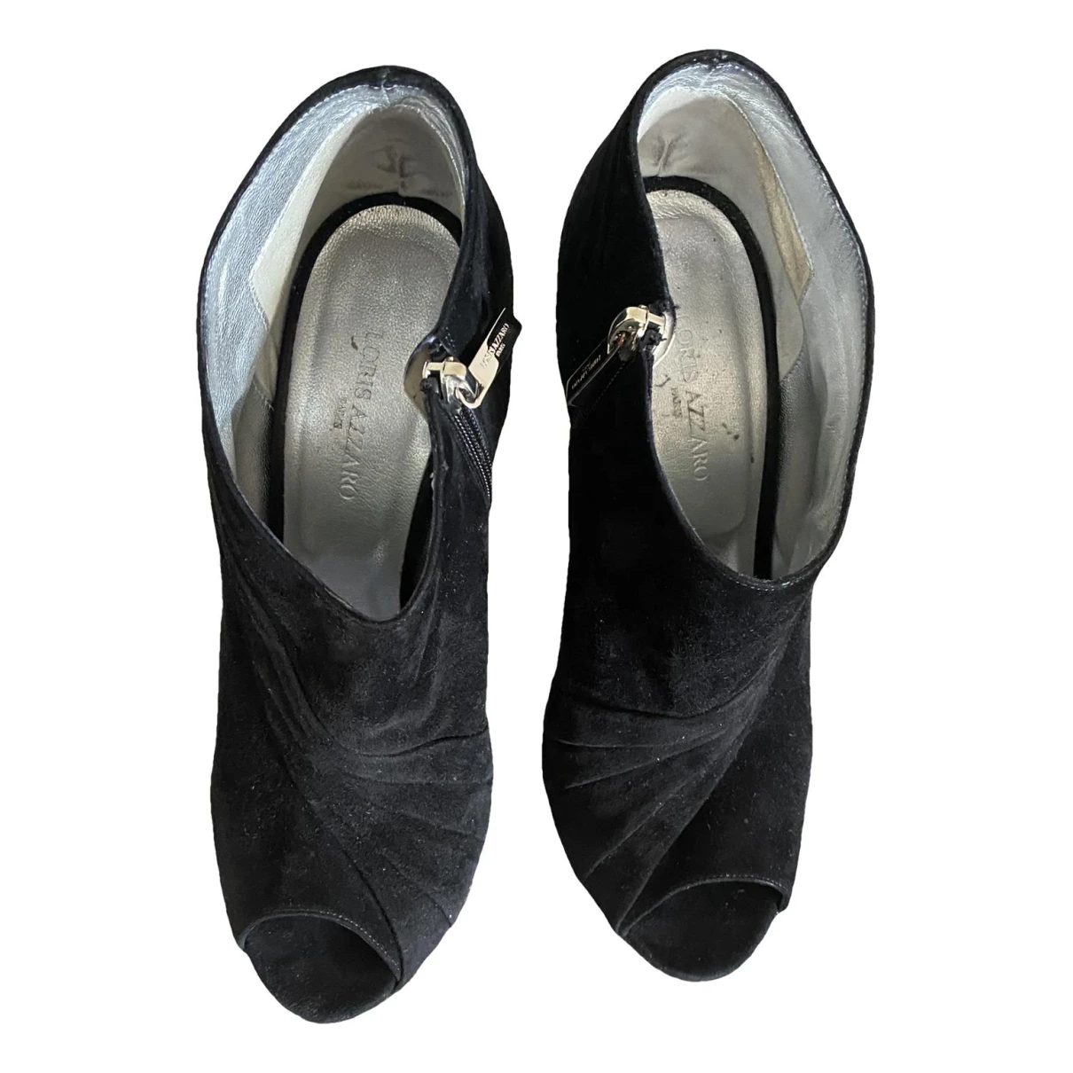 Pre-owned Loris Azzaro Heels In Black