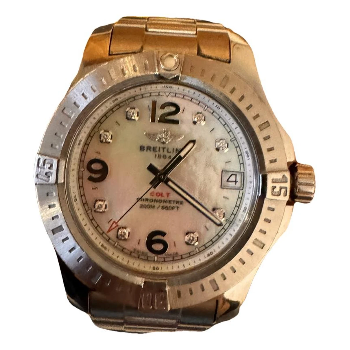 Pre-owned Breitling Colt Watch In Metallic