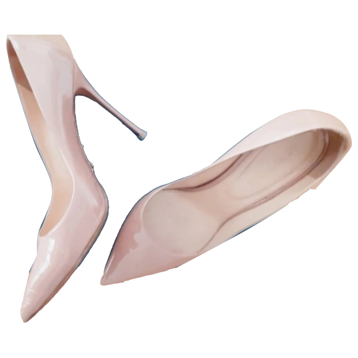 Pre-owned Sergio Rossi Patent Leather Heels In Pink