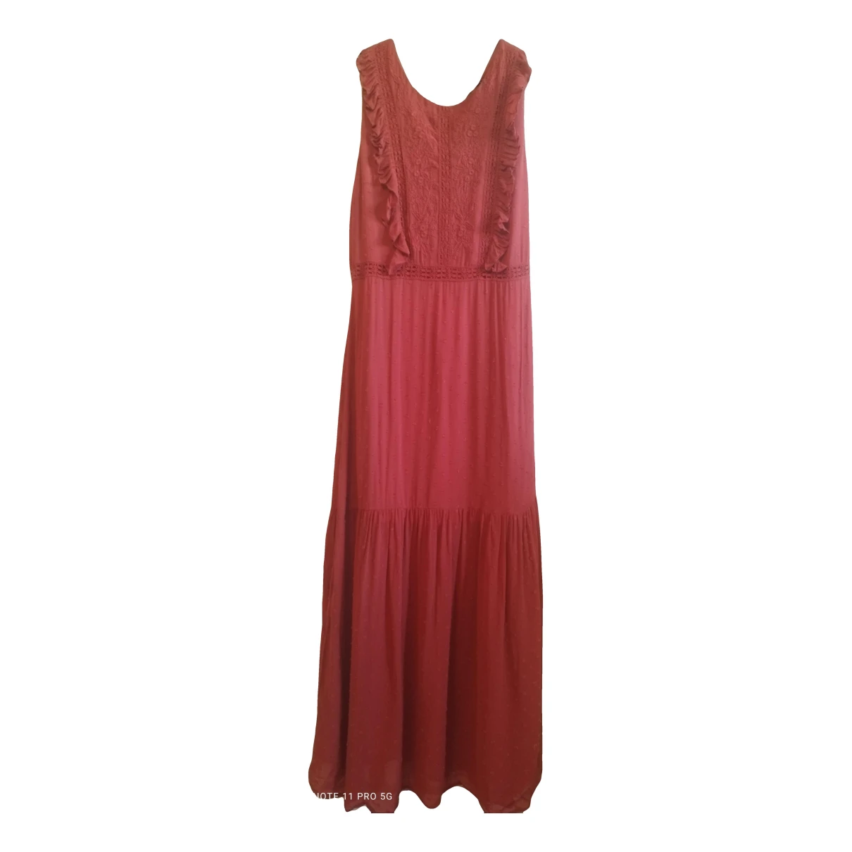 Pre-owned Y.a.s. Maxi Dress In Orange