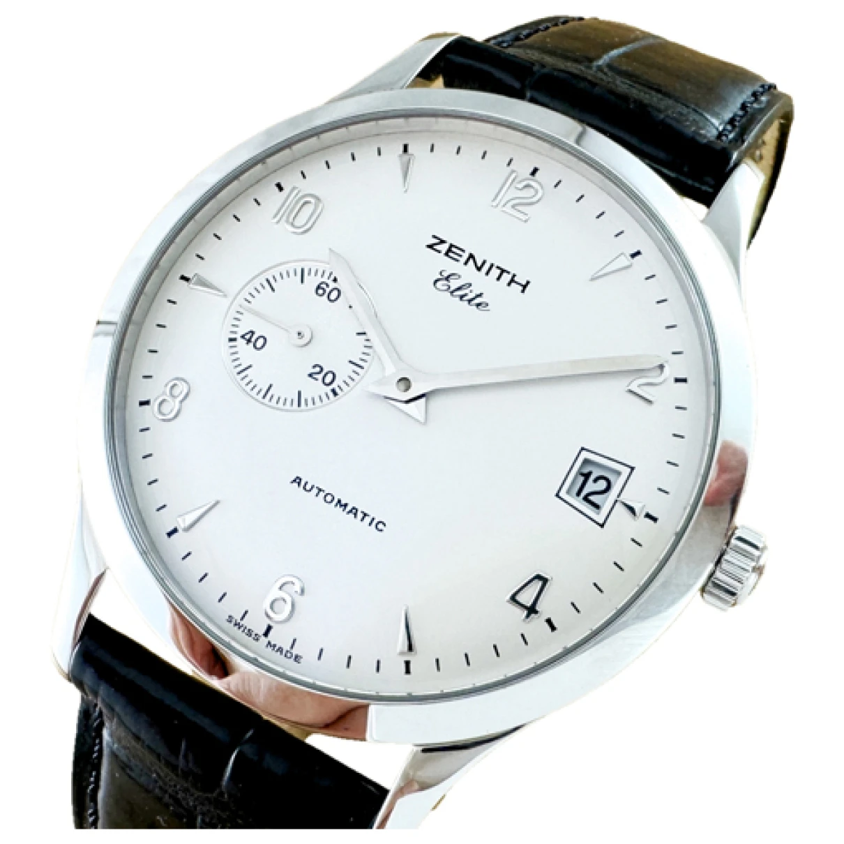 Pre-owned Zenith Elite Watch In White