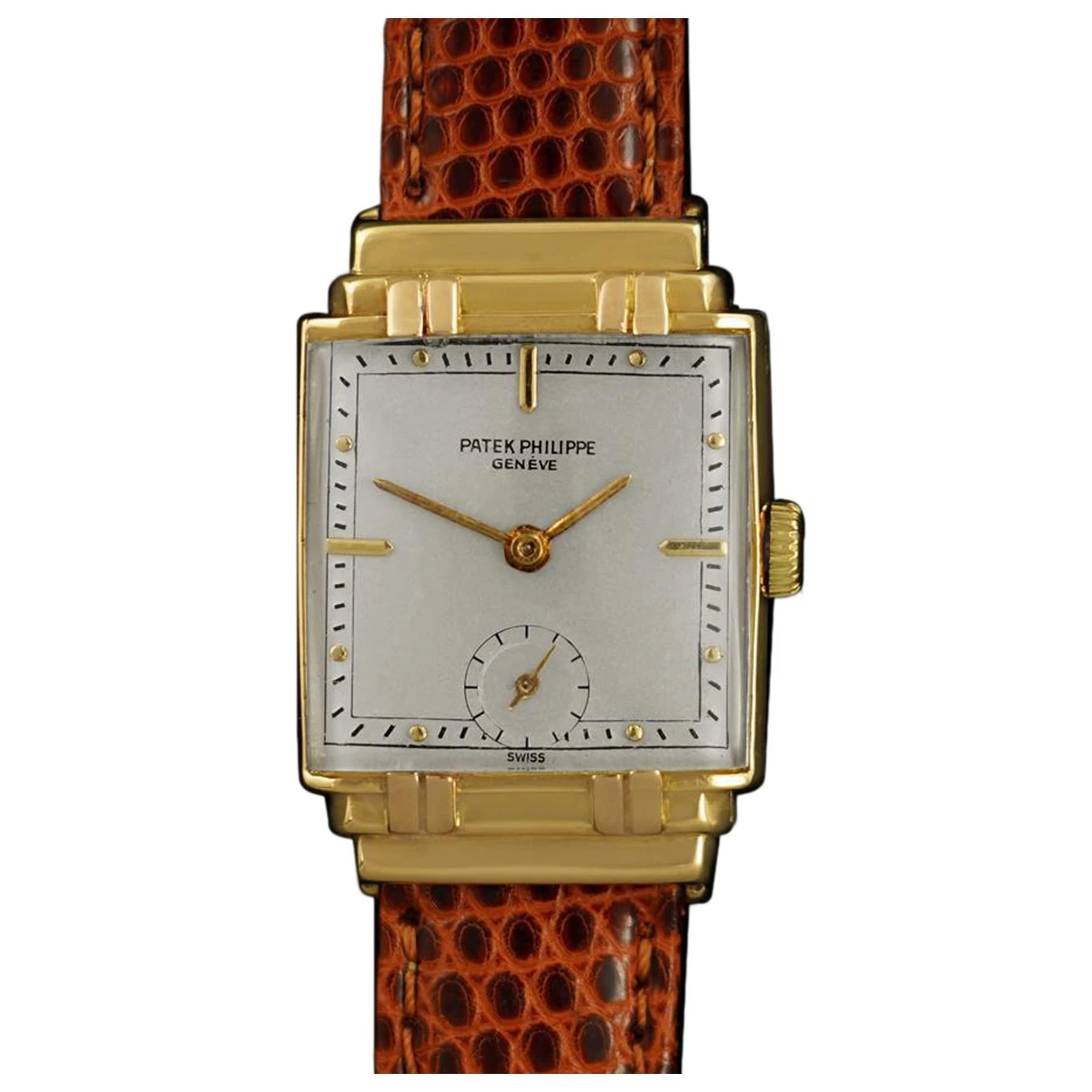 Pre-owned Patek Philippe Gold Watch In Silver