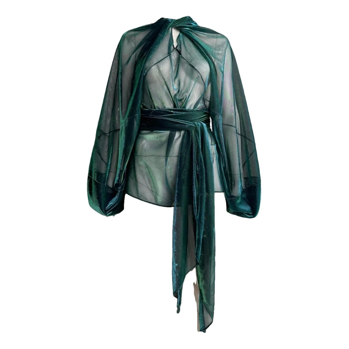 Pre-owned Maison Margiela Blouse In Green